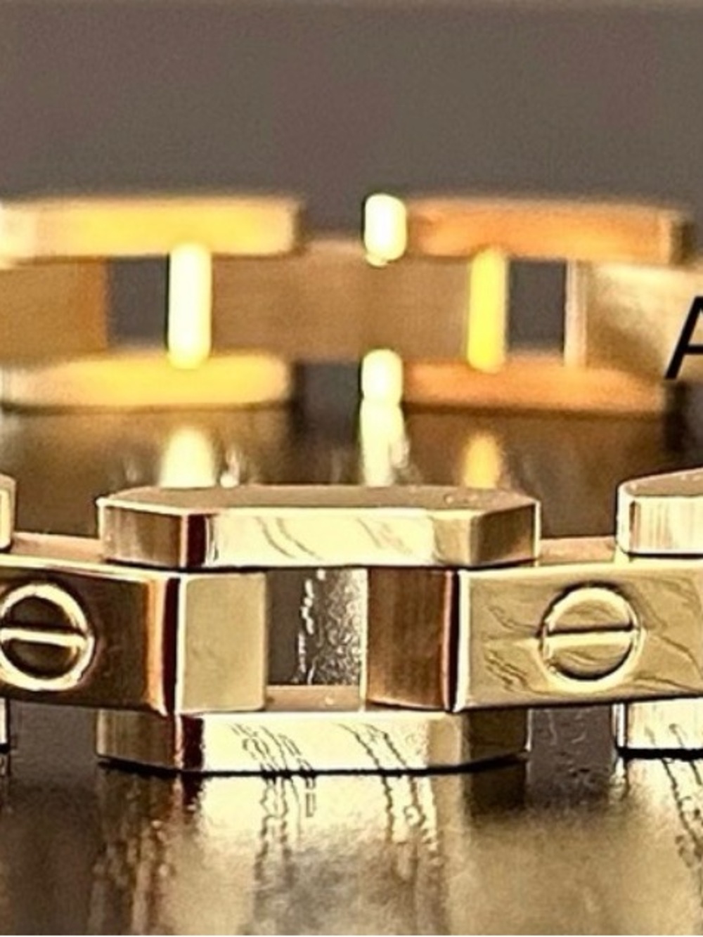 💎LUXURY 14k Bracelet Screw Design Link Chain Men Women Next Level Stackable